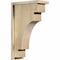 Ekena Millwork Mediterranean Rough Sawn Corbel w/Backplate, Douglas Fir, 6"W x 14"D x 22"H COR06X14X22MED01RDF - alternate 1